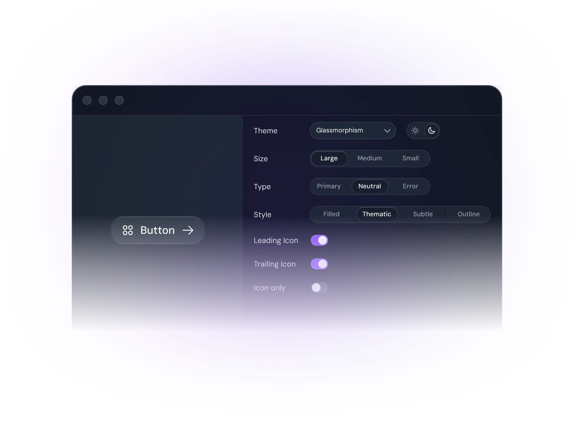 Multi-paradigm theming